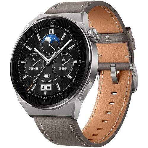 Huawei Watch GT 3 PRO - Gris - Cuir ...