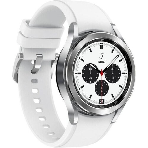 Montre Cardio GPS Samsung Watch4 Classic - Argent ...