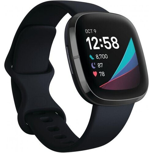 Montre Cardio GPS Fitbit Sense - Noir ...