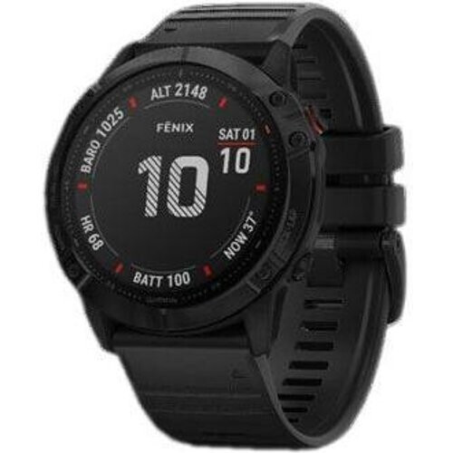 Montre Cardio Garmin Fénix 6 Pro - Noir ...