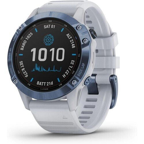 Montre Sport Cardio GPS Garmin Fénix 6 Pro Solar ...