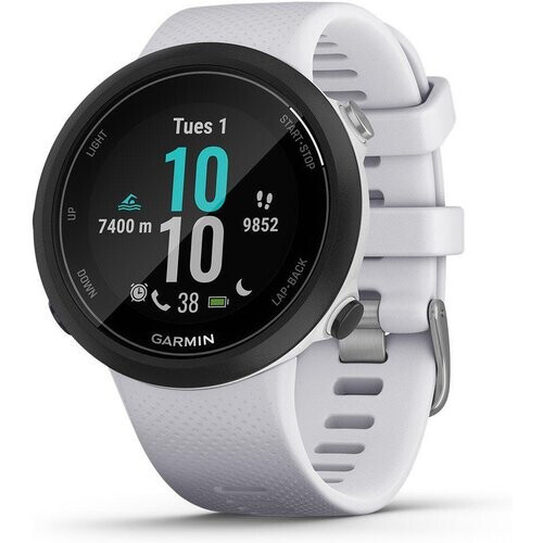 Montre Cardio GPS Garmin Swim 2 - Blanc ...