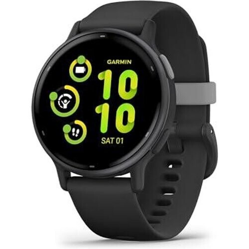 Montre Garmin Cardio GPS Vivoactive 5 - Noir ...