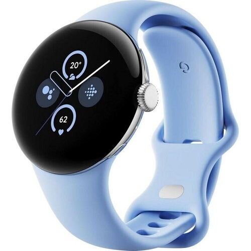 Montre Cardio GPS Google Pixel Watch 2 - Bleu ...