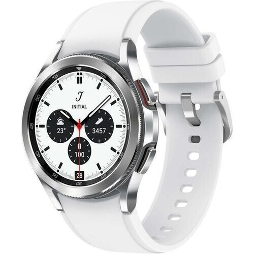 Montre GPS Samsung Galaxy Watch 4 Classic - Blanc ...