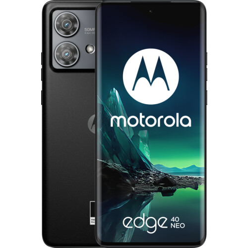 Le Motorola Edge 40 Neo 256 Go Noir 5G est un ...