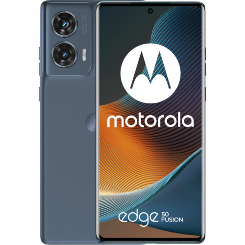 De Motorola Edge 50 Fusion 256GB Donkerblauw 5G is ...