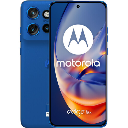 De Motorola Edge 50 Neo 512GB Blauw 5G is een ...