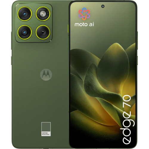 De Motorola Edge 70 512GB Groen 5G is een ...