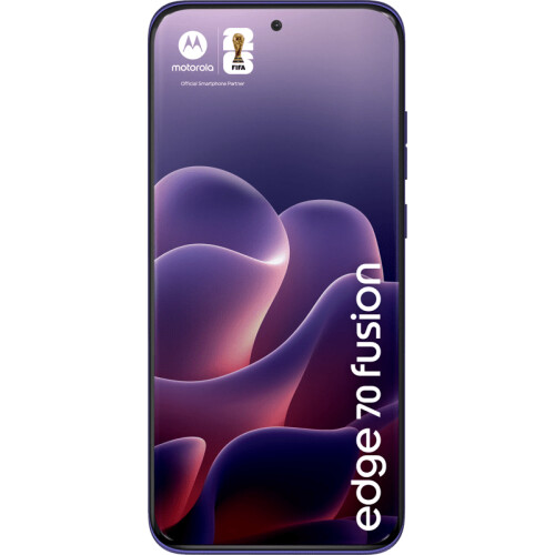 De Motorola Edge 70 Fusion 256GB Paars 5G is een ...