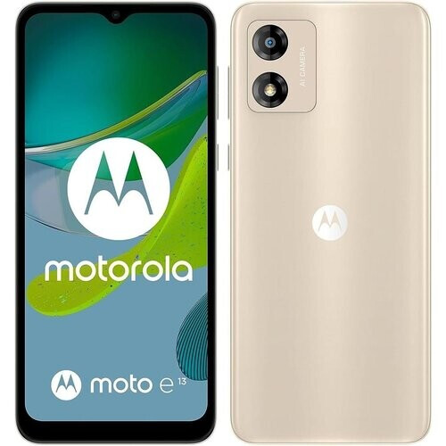 Thin, light, and beautifully crafted, the Moto e13 ...