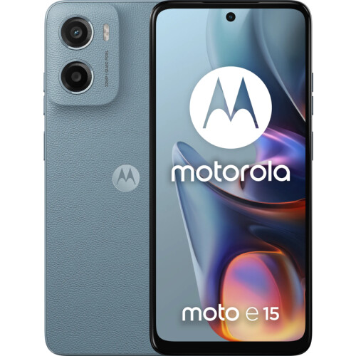 Le Motorola Moto E15 64 Go Bleu 4G est un ...