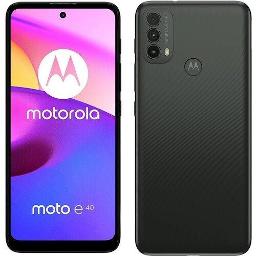 Motorola Moto E40 64 Go Dual Sim - Gris - ...