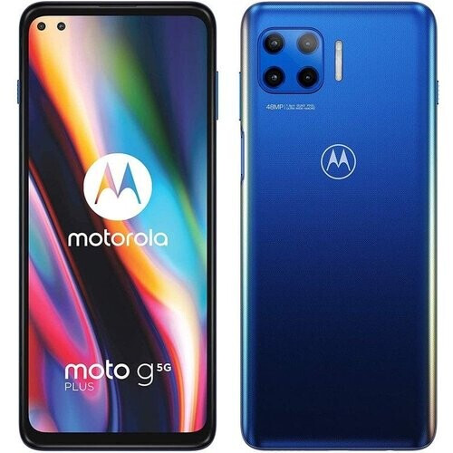 Motorola Moto G 5G Plus 128 GB - Blue - Unlocked ...