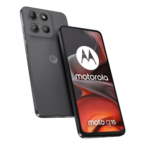 Onderweg of thuis, de Motorola moto g15 is jouw ...