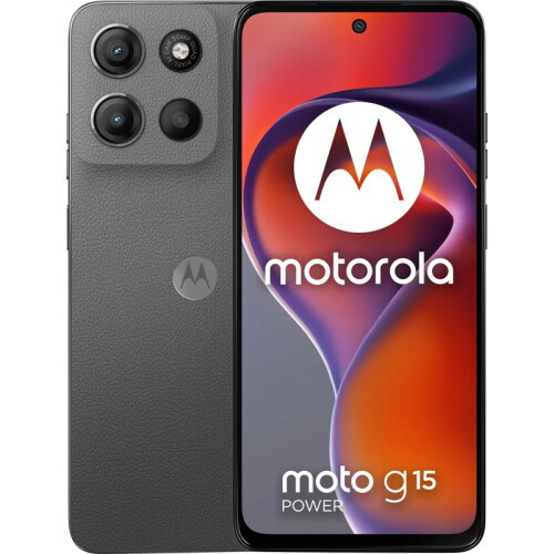 De Motorola Moto G15 Power 256GB Grijs 4G is een ...