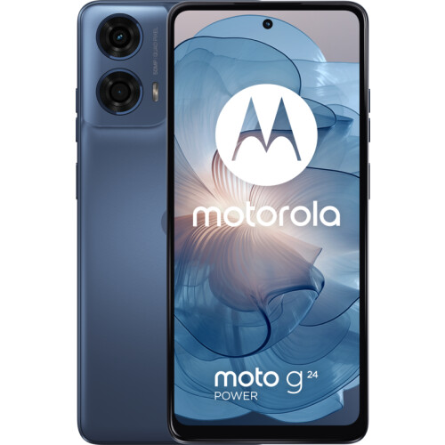 De Motorola Moto G24 Power 256GB Blauw 4G is een ...