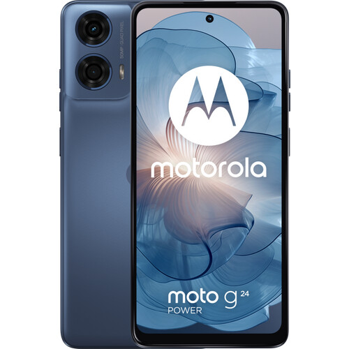 De Motorola Moto G24 Power 256GB Blauw 4G is een ...