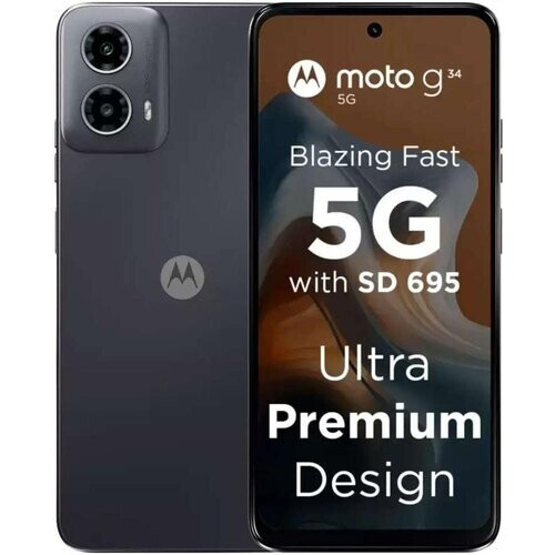 Motorola Moto G34 128GB - Black - Unlocked ...