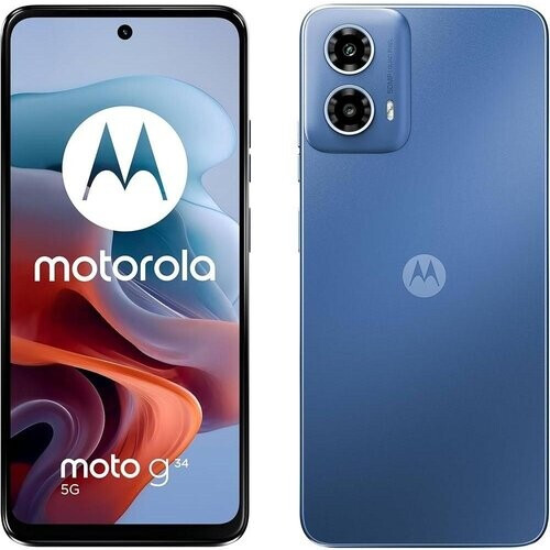 Motorola Moto G34 128GB - Blue - Unlocked ...