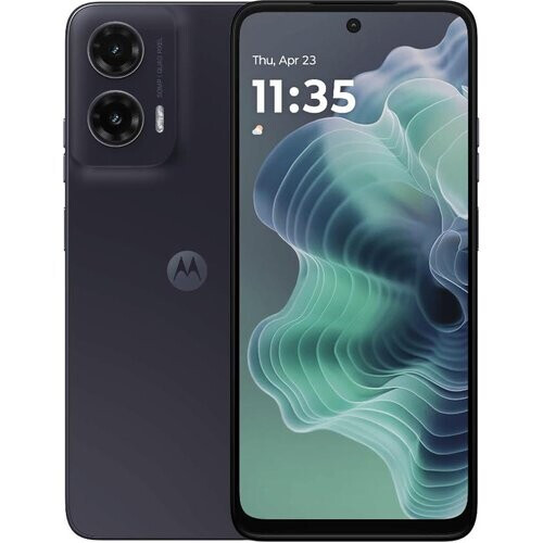 El Motorola Moto G35, presentado en abril de 2024, ...