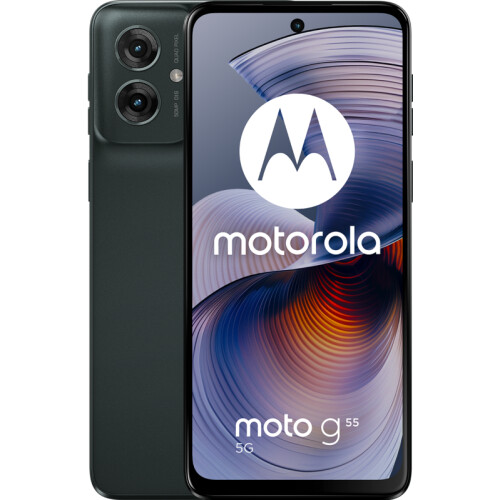 Le Motorola Moto G55 256 Go Noir 5G est un ...