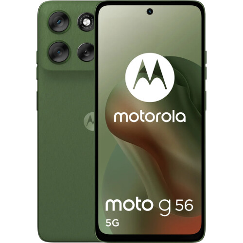 Le Motorola Moto G56 256 Go Vert 5G est un ...