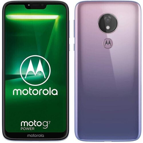 Motorola Moto G7 Power 64 Go - Violet Glacé - ...