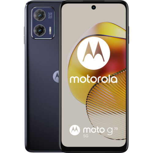 Das Motorola Moto G73 256 GB Blau 5G ist ein ...