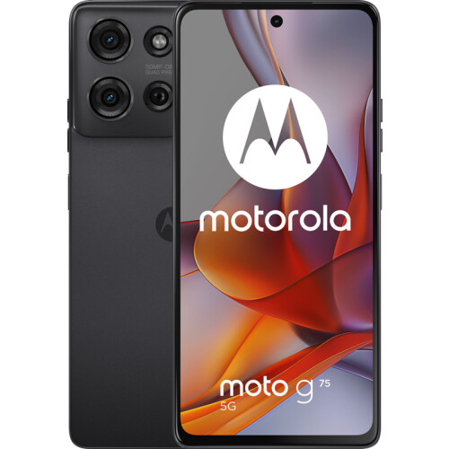 Le Motorola Moto G75 256 Go Noir 5G est un ...