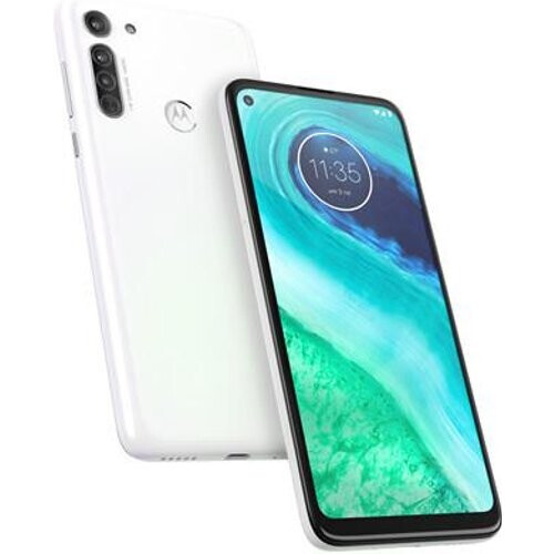 Motorola Moto G8 64 Go Dual Sim - Blanc - ...