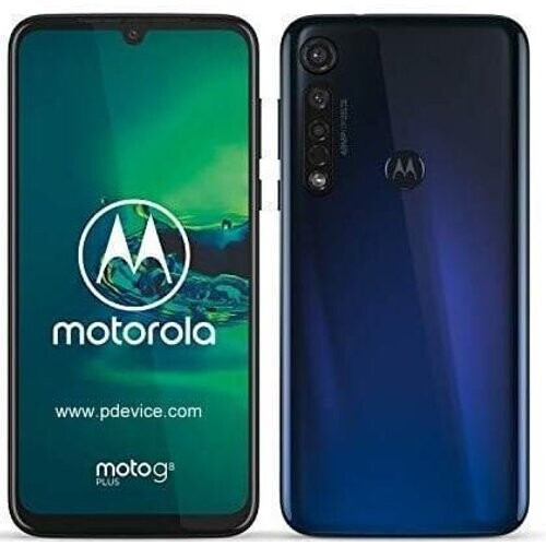 Motorola Moto G8 Plus 64 Go Dual Sim - Bleu - ...