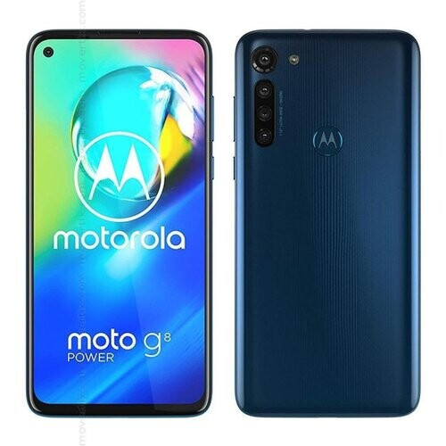 Motorola Moto G8 Power 64 Go Dual Sim - Bleu capri ...