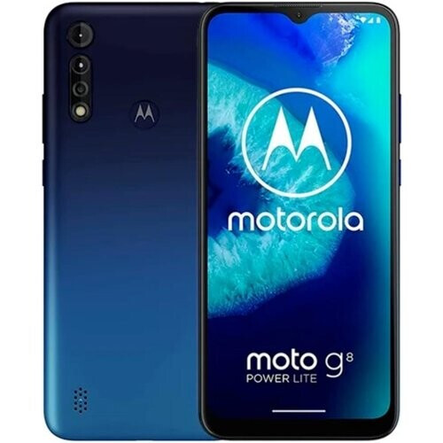 Motorola Moto G8 Power Lite 64GB - Blue - Unlocked ...