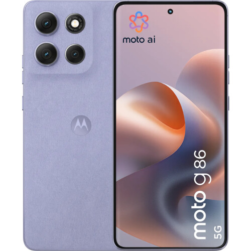Le Motorola Moto G86 256 Go Mauve 5G est un ...