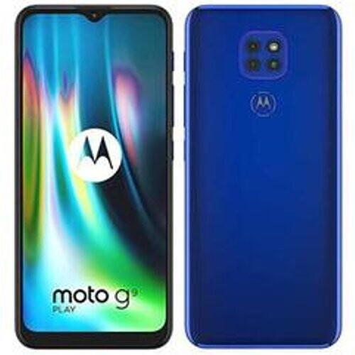 Motorola Moto G9 Play 64 Go Dual Sim - Bleu - ...