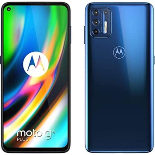 Motorola Moto G9 plus 128 GB Dual Sim - Azul - ...