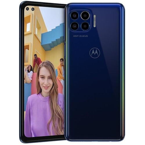 Motorola Moto One 5G 128GB - Oxford Blue - ...