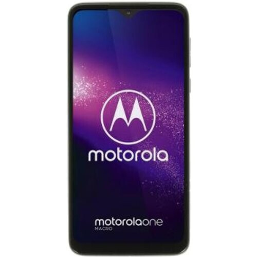Motorola One Macro 64GB azul - Reacondicionado: ...