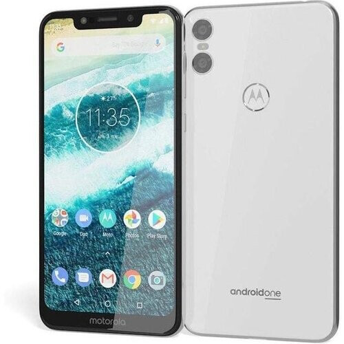 Motorola One (P30 Play) 64GB (Dual Sim) - White ...