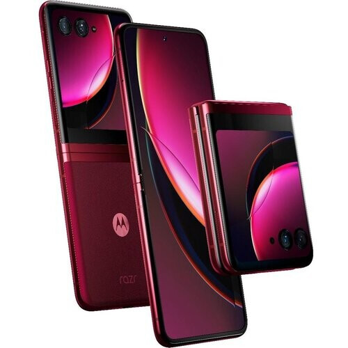 The Motorola Razr+ is a flip-style foldable ...