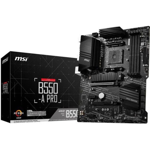 Maak kennis met de MSI B550-A PRO, een geavanceerd ...