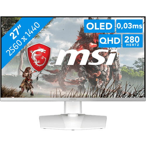Mit dem 26,5 Zoll MSI MAG 272QPWDE QD-OLED X28 ...