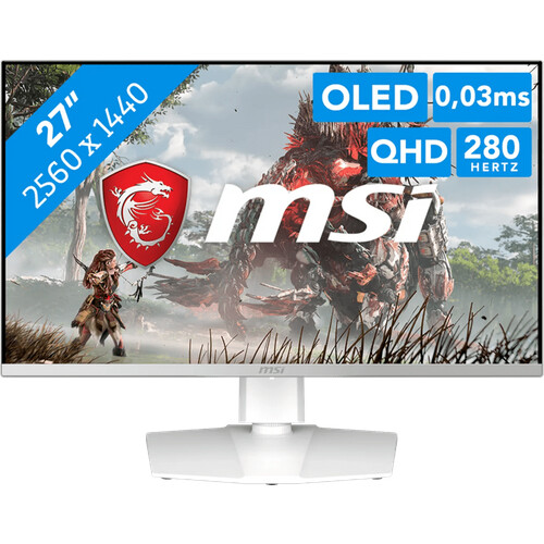 Mit dem 26,5 Zoll MSI MAG 272QPWDE QD-OLED X28 ...