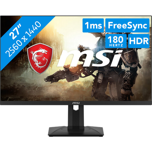 Mit dem 27 Zoll MSI MAG 274QRFDE QD E2 Monitor ...