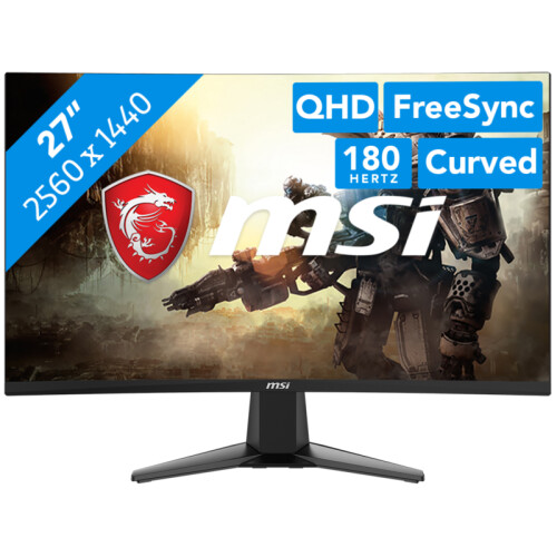 Game op hoog niveau met de MSI MAG 27CQ6F 27 inch ...