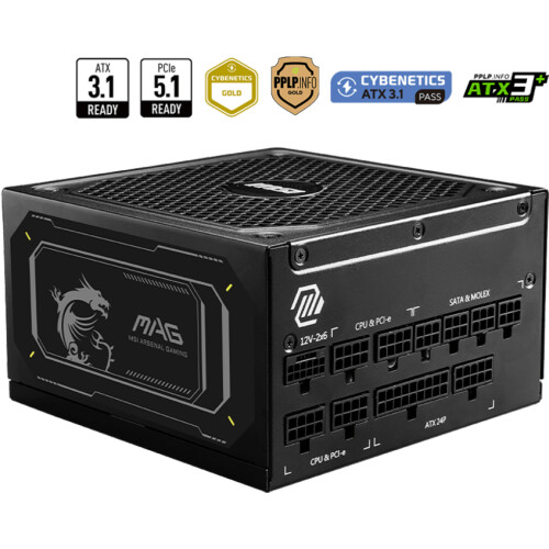 De MSI MAG A1000GL PCIE5 II is een krachtige ...