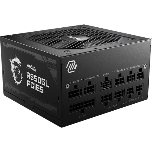 Mit dem MSI MAG A850GL PCIE5 Computernetzteil ...