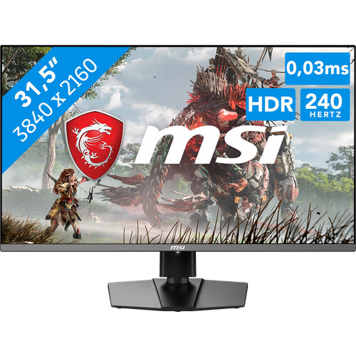 Auf dem 31,5 Zoll MSI MPG 322URXDE QD-OLED Gaming ...