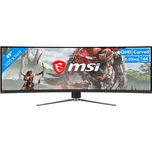 Mit dem MSI MPG 491CQPXDE QD-OLED Gaming Monitor ...